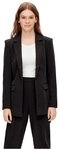 PIECES Damen Pcbossy Ls Loose Blazer Noos, Schwarz, M