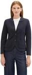 TOM TAILOR Damen 1038703 Basic Ottoman Blazer mit Taschen , 10668 - Sky Captain Blue,