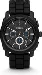 FOSSIL Machine Watch for Men, 45mm Quartz Chronograph Movement with Stainless Steel