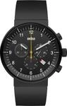 Braun Men's Quartz Watch with Analogue Display and Bracelet