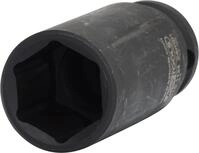 KS Tools 515.1124 1/2" Sechskant-Kraft-Stecknuss, lang, 24mm, Farbe