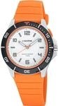 Calypso Herrenuhr Kautschuk Orange - Quarz, Wasserdicht 10 ATM - Herrenuhr - K5857/3