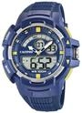 Calypso Uhr Digital Herren Analog aus Kautschuk Blau K5767/2
