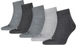 PUMA Unisex Quarter Socken 5er-Pack