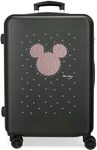 Disney Mickey-Studs Koffer, mittelgro&szlig;, Schwarz, 46 x 65 x 23 cm, starr, ABS,