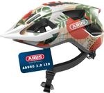 ABUS Fahrradhelm Aduro 3.0 LED - Sportiver City-Helm in stilvollem Design f&uuml;r