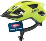 ABUS Fahrradhelm Aduro 3.0 LED - Sportiver City-Helm in stilvollem Design f&uuml;r