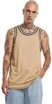 Urban Classics Herren Tank Top Mesh Tanktop, l&auml;ssiges Tank Top f&uuml;r M&auml;nner,