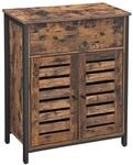 VASAGLE Bodenschrank, freistehender Schrank mit 1 Schublade und Ablage,