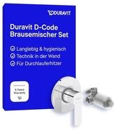Duravit D-Code Duscharmatur Set f&uuml;r 1 Verbraucher, inkl. Fertigmontageset mit