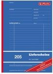 Herlitz 883546 Lieferschein-Buch A5 205 3x40 Blatt, selbstdurchschreibend (A5,...