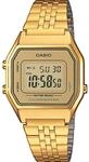 Casio DamenArmbanduhr Digital Quarz Edelstahl LA680WEGA-9ER