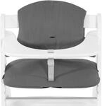 hauck Highchair Pad Select, Dark Grey - Hochstuhl Sitzkissen Kompatibel mit Alpha+,