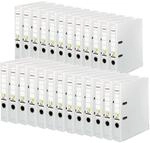 Original Falken 25er Pack PP-Color Kunststoff-Ordner. Made in Germany. 5 cm...