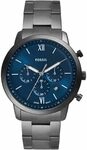 Fossil Herren Uhr Neutra 44 MM Grauer Edelstahl, FS6111