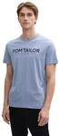 TOM TAILOR Herren T-Shirt mit Logo Print