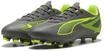 Puma Ultra 5 Play FG/AG, Unisex Fussballschuh, Matte Aged Silver-Yellow...