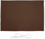 Relaxdays Sonnensegel rechteckig, 2,5 x 3,5 m, wasserabweisend, beige