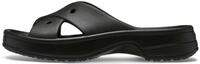 Crocs Herren Classic Womens Cross Strap Badeschlappen, Black, 36/37 EU