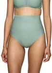 Triumph Shape Smart Highwaist String, Briefs Damen, Blau (Abstinthe), S