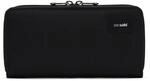 Pacsafe RFID-blockierende Geldb&ouml;rse mit RFID-Blockierung, Schwarz (Jet Black),