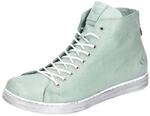 Andrea Conti Damen High Top Sneaker Schn&uuml;rer Leder dynamisch 0341500, Peppermint,38