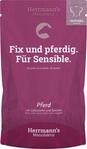 Herrmanns Pouch Sensibel Pferd S&uuml;sskartoffel, Zucchini und Borretsch&ouml;l, 1er Pack (1
