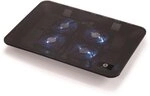 Conceptronic CNBCOOLPADL4F Notebook-K&uuml;hlpad 4-Fan Cooling Pad 43,2 cm (17 Zoll)