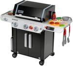 Theo Klein 9445 Weber Grill Genesis aus Holz inklusive Eins&auml;tze f&uuml;r Steak, Pizza