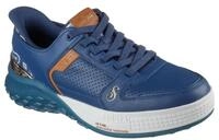 Skechers Herren Sizzle Snoop Toke Slip-ins Sneaker, Navy Leather, 42 EU
