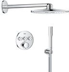 GROHE Precision SmartControl 310, Unterputz Duschsystem (31cm Regendusche mit