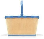 reisenthel carrybag frame raffia blue &ndash; Stabiler Einkaufskorb mit viel Stauraum und