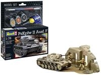 Revell Modellbausatz PzKpfw II AUSF. F | Historisches Modellset mit...