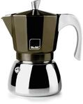 IBILI Elba Coffee Espressomaschine, 6 Tassen, 300 ml, Aluminiumguss,...