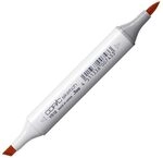 COPIC Sketch Marker Typ YR - 18, Sanguine, professioneller Pinselmarker, mit einer