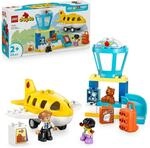 LEGO DUPLO Town Erster Besuch im Flughafen - Lernspielzeug zur F&ouml;rderung der...