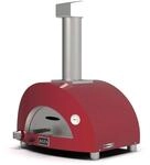 Alfa Forni Gasgrill der Marke Modernes Modell 1 Pizza Gas Antique Red
