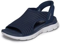 Skechers Damen Summits Sandal Sweetly Evolved Turnschuhe, Navy Knit, 38 EU