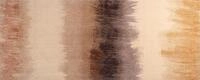 wash+dry Fu&szlig;matte, Bronze Bands 80x200cm, innen und au&szlig;en, waschbar