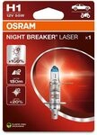 Osram NIGHT BREAKER LASER H1, +150% mehr Helligkeit, Halogen-Scheinwerferlampe,