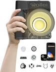 Rollei LUX 100 Bi-Color Kit Professionelles LED-Dauerlicht Fotografie mit 71 Wh