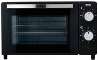 Silva Schneider MB 1000, Minibackofen, 10 L, schwarz, 650 Watt, Temperaturregelung