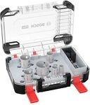 Bosch 9x PRO Multi Material Power Change Plus Lochs&auml;ge-Set &ndash; Transparentes Etui