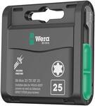 Wera - 05057778001 - Bit Satz, Bit-Box 20 TX HF, TX 25 x 25 mm, 20-teilig