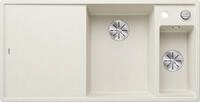 BLANCO AXIA III 6 S | Granitsp&uuml;le aus SILGRANIT softwei&szlig; | Einbauart: Einbau...