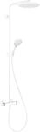 hansgrohe Raindance S - wassersparendes Duschsystem (EcoSmart) mit Thermostat,