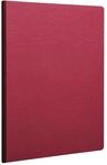 Clairefontaine 791402C Heft A4, Leinen, Age Bag, blanko, 96 Blatt, rot