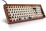 Sharkoon Skiller SGK50 S2 Wood Barebone, RGB Gaming Keyboard