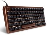 Sharkoon Skiller SGk50 S3 Wood, PBT, RGB Gaming Keyboard, 75% DE-Layout