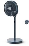 Rowenta Turbo Swift Silence Standventilator, Blau, QV5041F0